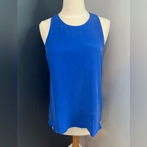 Cynthia Rowley Vibrant Blue Tank Top
